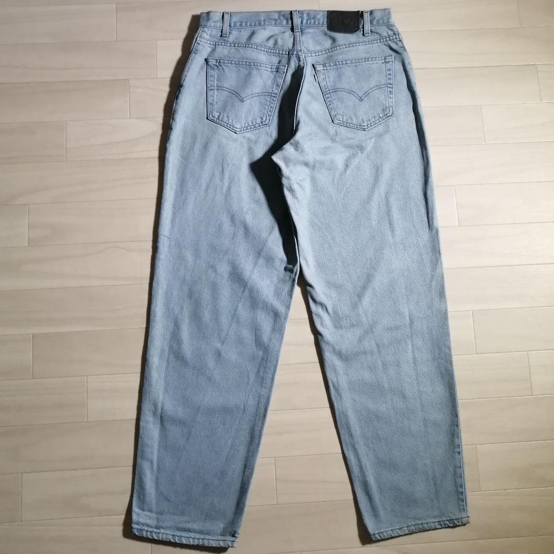 90s USA製 リーバイスシルバータブ 極太ルーズデニム W34 古着 - メルカリ