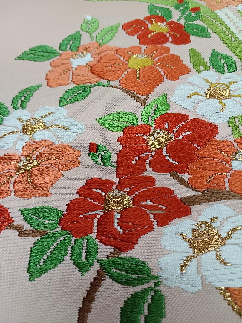 名古屋帯］ 新品未使用品 刺繍 O-290
