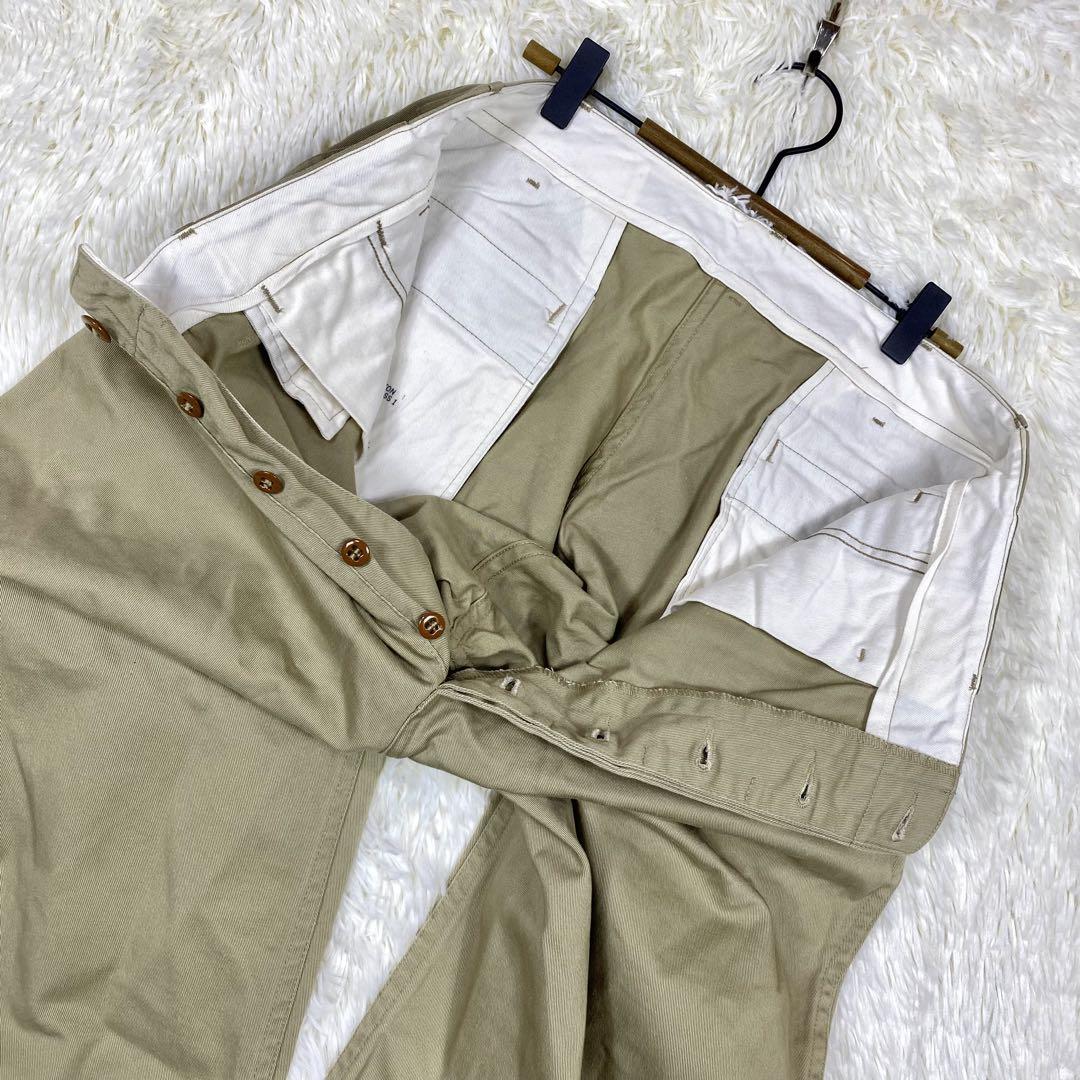 アメリカ軍 ミリタリー (34×34) 尿素ボタン チノパン
