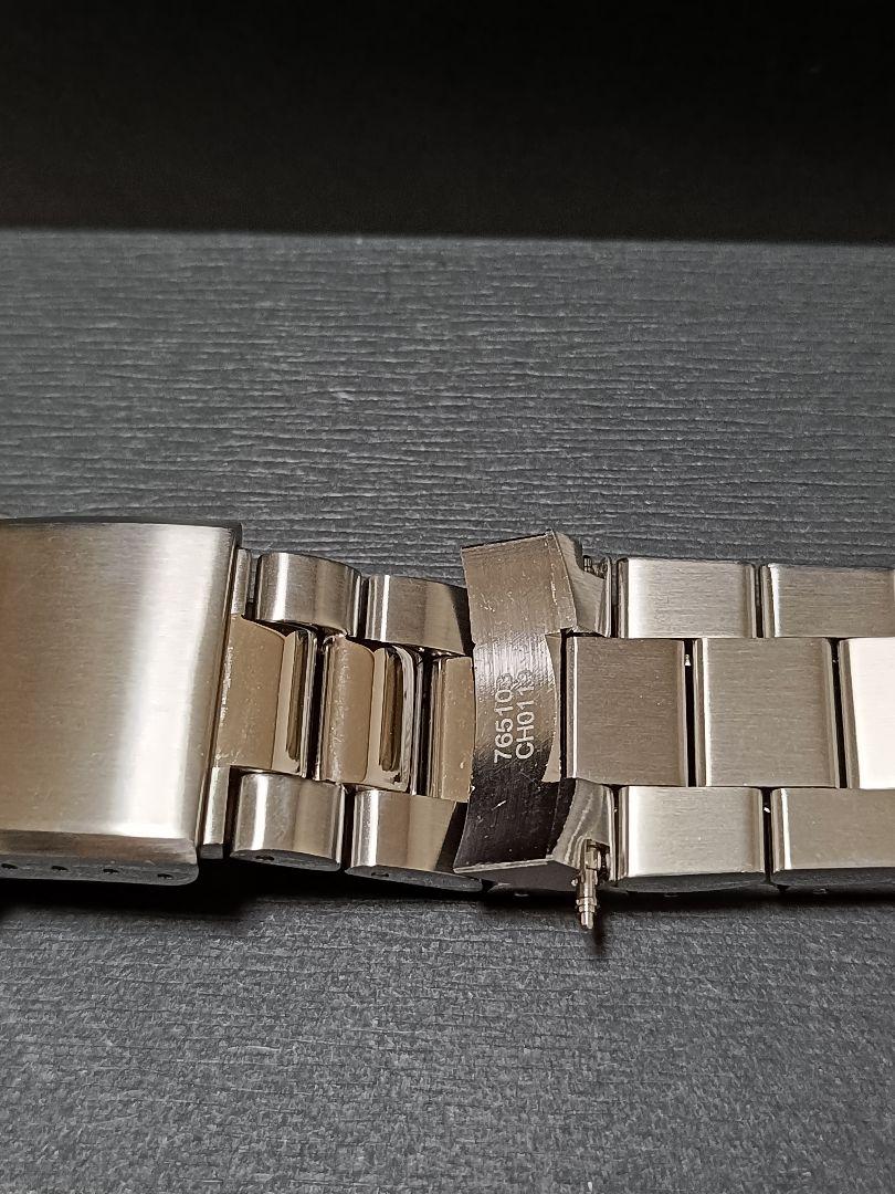 【新品未使用】HAMILTON 純正ステンレスベルト 22mm