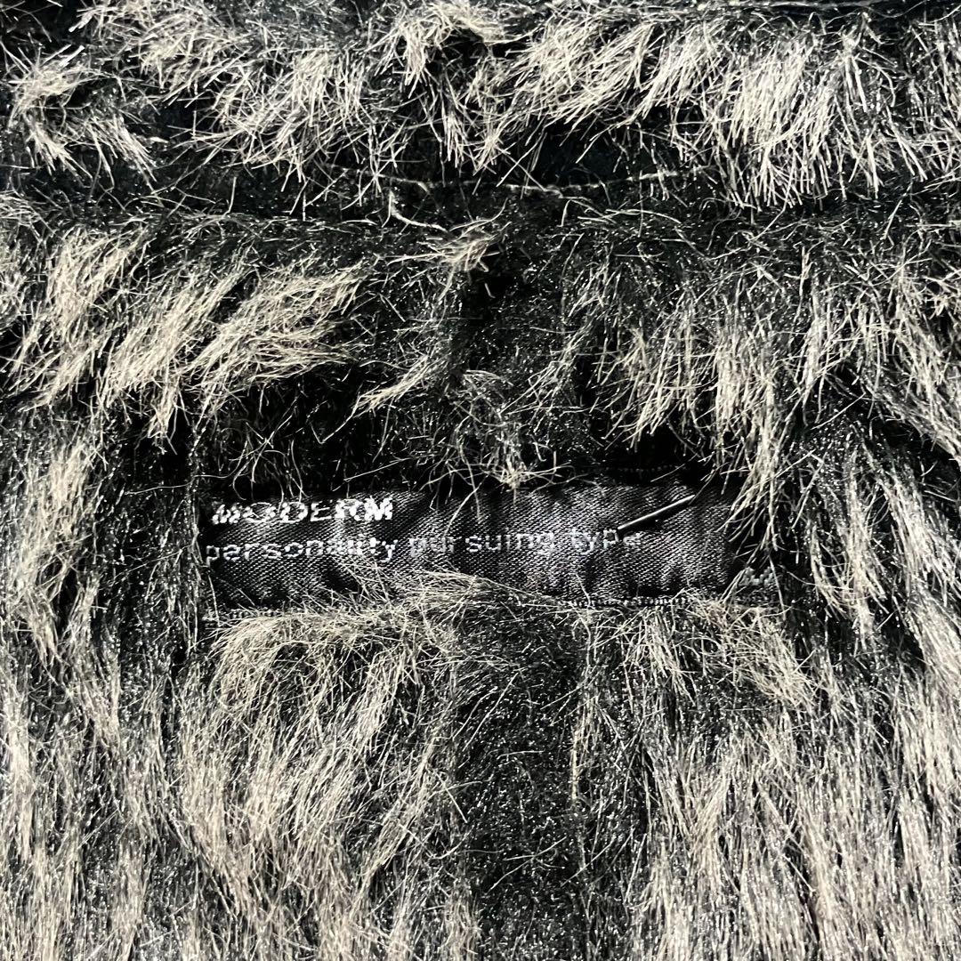 ジャケット・アウター y2k punk grunge velours fur jacket coat