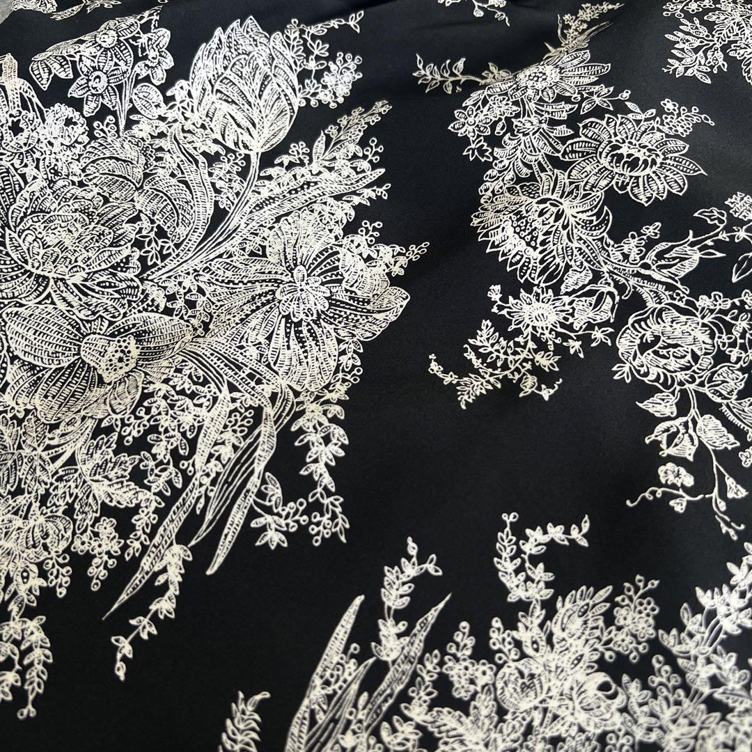 新品　キース　上下　スーツ　花殻　ブラック　M