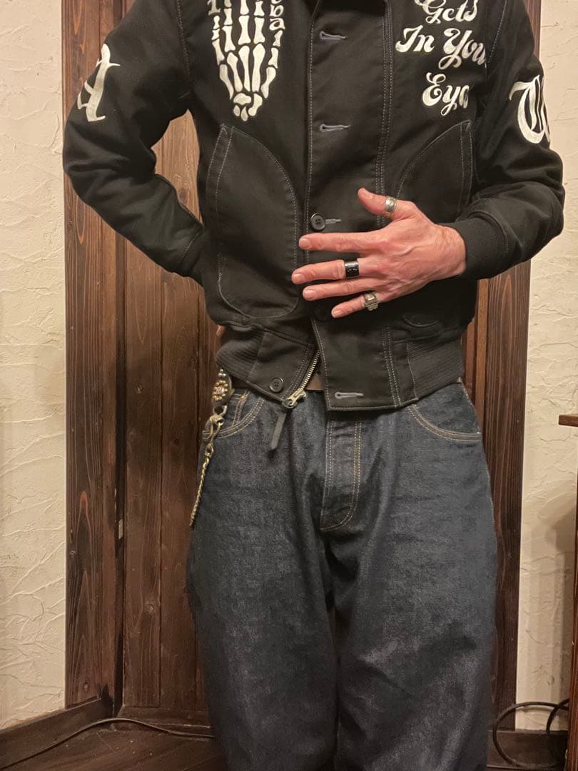 ネイバーフッド CI WIDE S-RINGシルバー925 ロゴ入り激レア