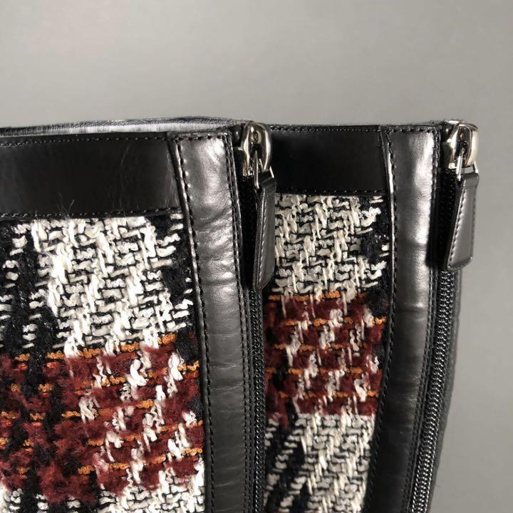 お得国産 A11 エンジニアブーツ 38C ココマーク cBIJn-m21247043123 美品 CHANEL シャネル 定番人気新作