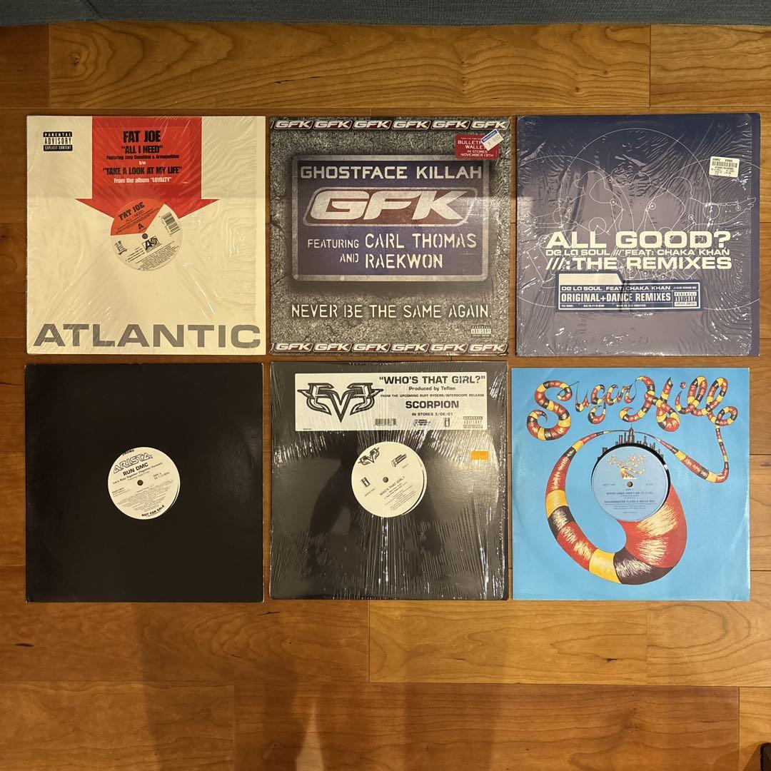 90年代HIPHOP 12インチアナログレコード 60枚セットまとめ売り