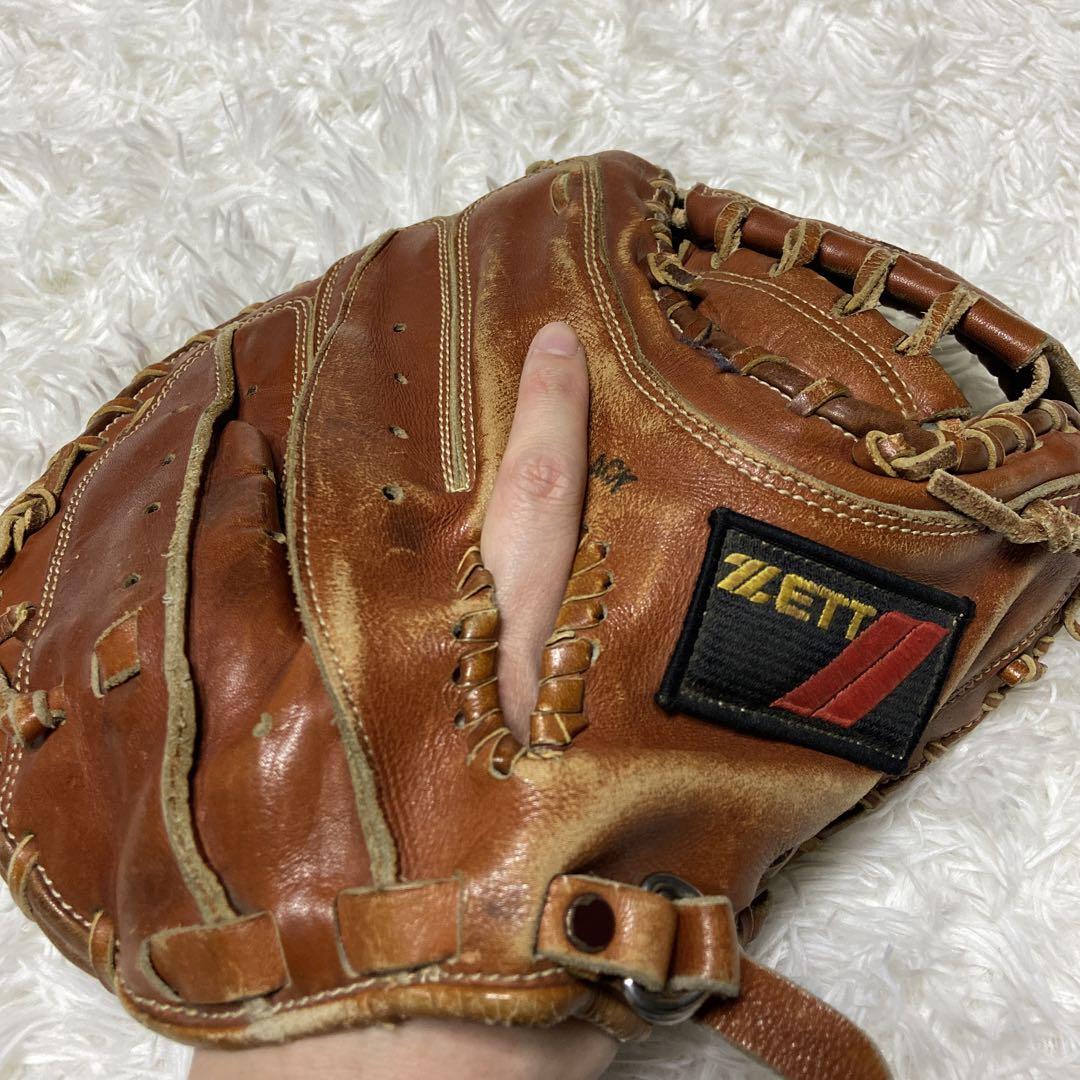 ZETT ゼット 軟式 キャッチャーミット 大人用 ブラウン