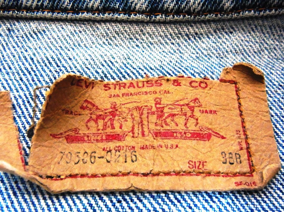 Levi's リーバイス デニムジャケット 70506 0216 USA製