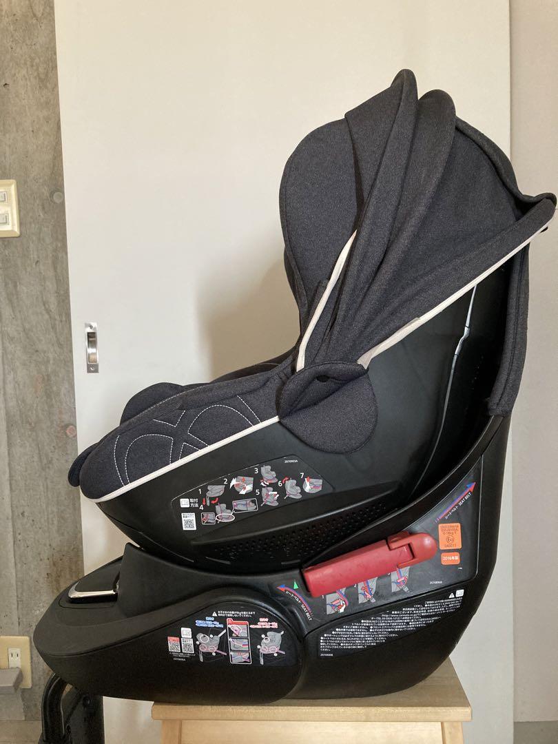 美品】AILEBEBE エールベベ クルット4s チャイルドシート グレー
