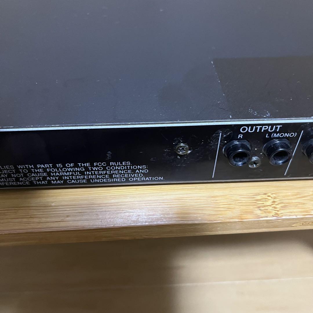 YAMAHA REV100 デジタルリバーブレーター①