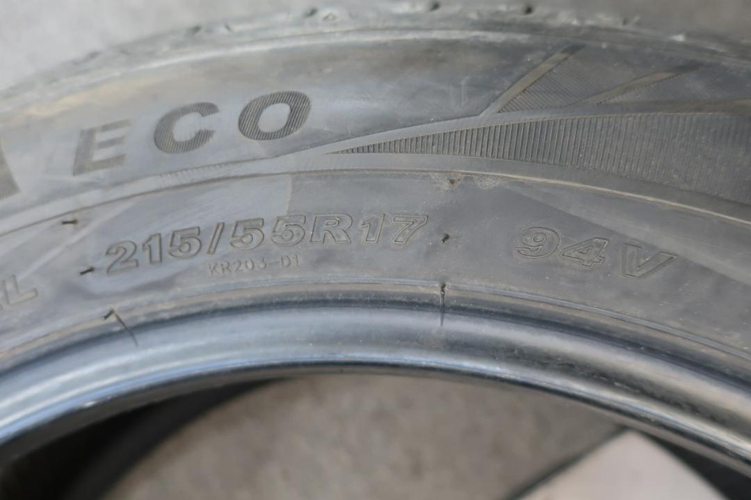|ショコラ様送料込2023年製　ケンダ　ケネティカ　ECO　215/55R17