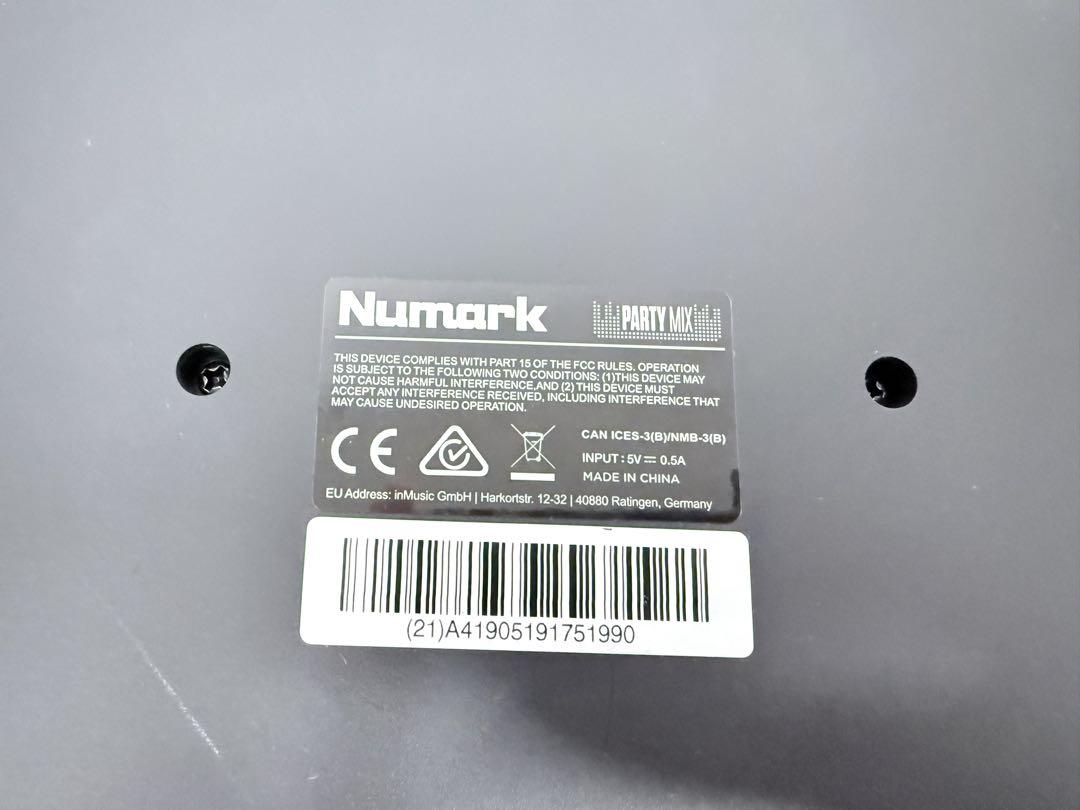 DJ機材 Numark party mix