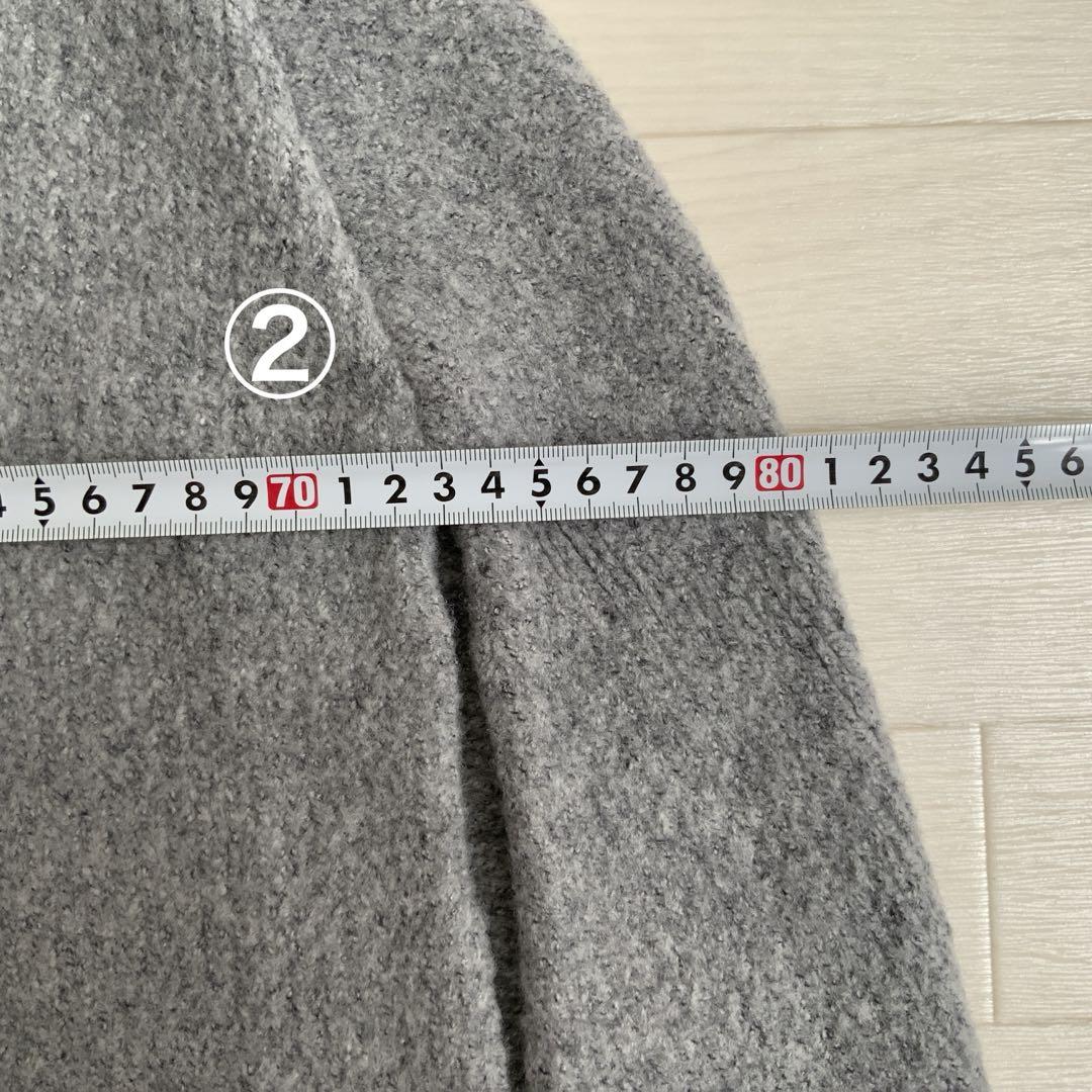 【☆新品☆】 mizuiroind  ローゲージニットケープ