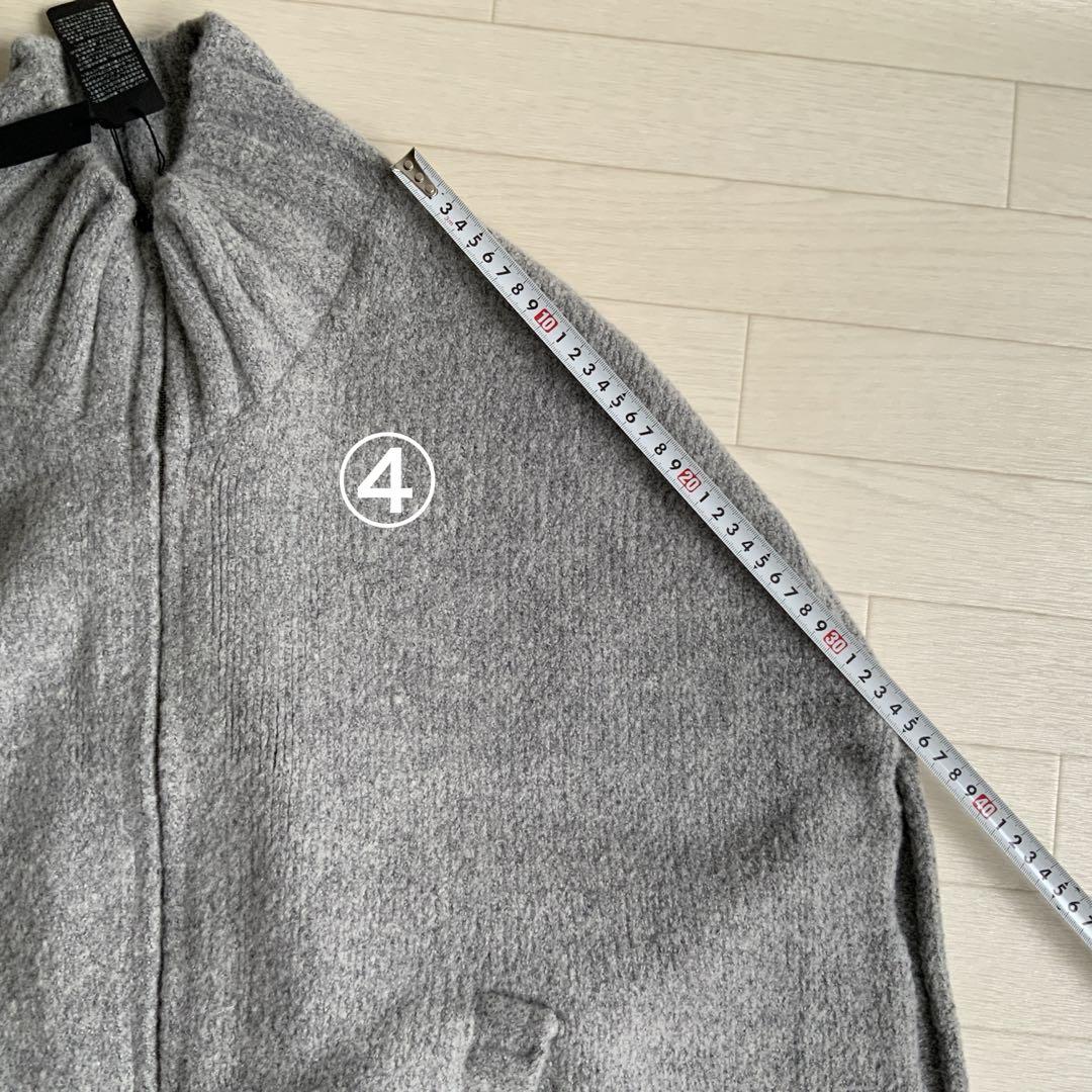 【☆新品☆】 mizuiroind  ローゲージニットケープ