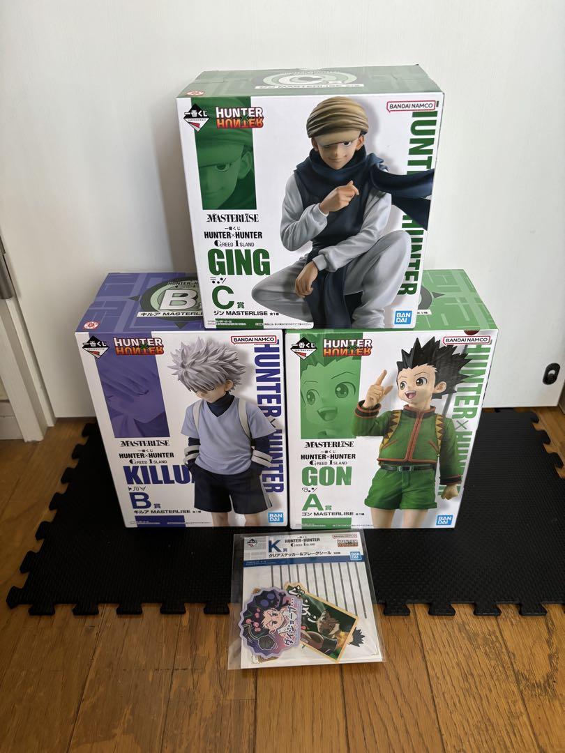 HUNTER×HUNTER 一番くじ ゴン キルア ジンフィギュア