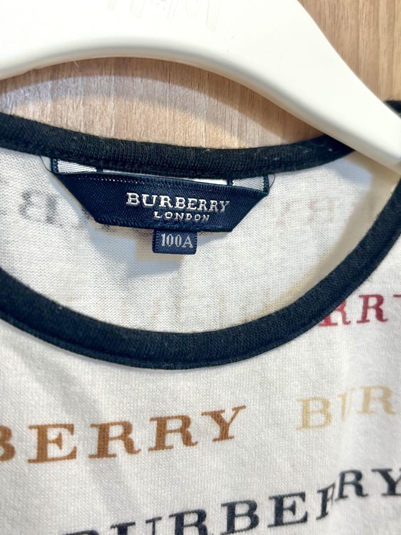 BURBERRY ノースリーブワンピース 100cm BURBERRY】トレンチドレス ノースリーブワンピース (Burberry