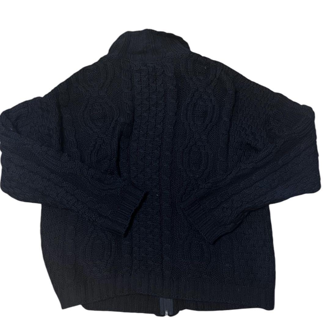 90s AranCrafts 100% Merino Wool カーディガン