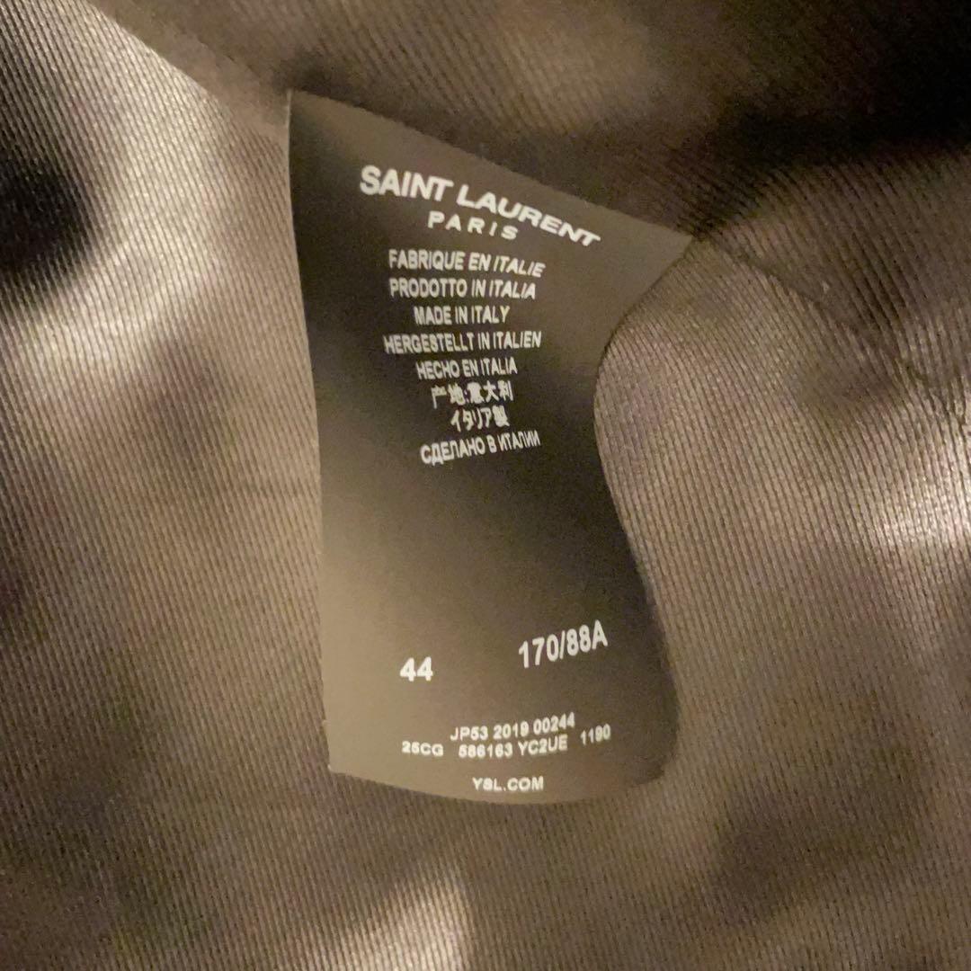 サンローラン　レザージャケット