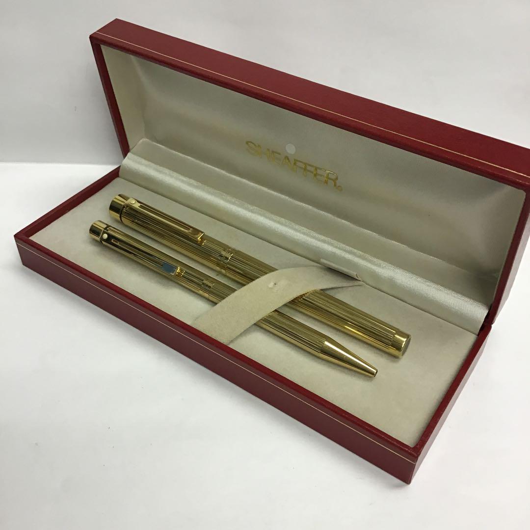 SHEAFFER シェーファー/タルガ 万年筆 ボールペン ペア 美品 SHEAFFER シェーファー/タルガ 万年筆 ボールペン ペア 美品