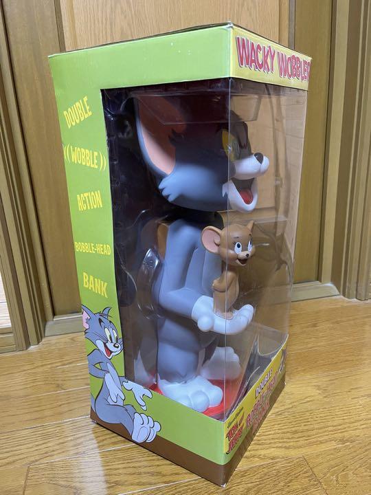 トムとジェリー Wacky Wobbler ダブルボブルヘッド貯金箱