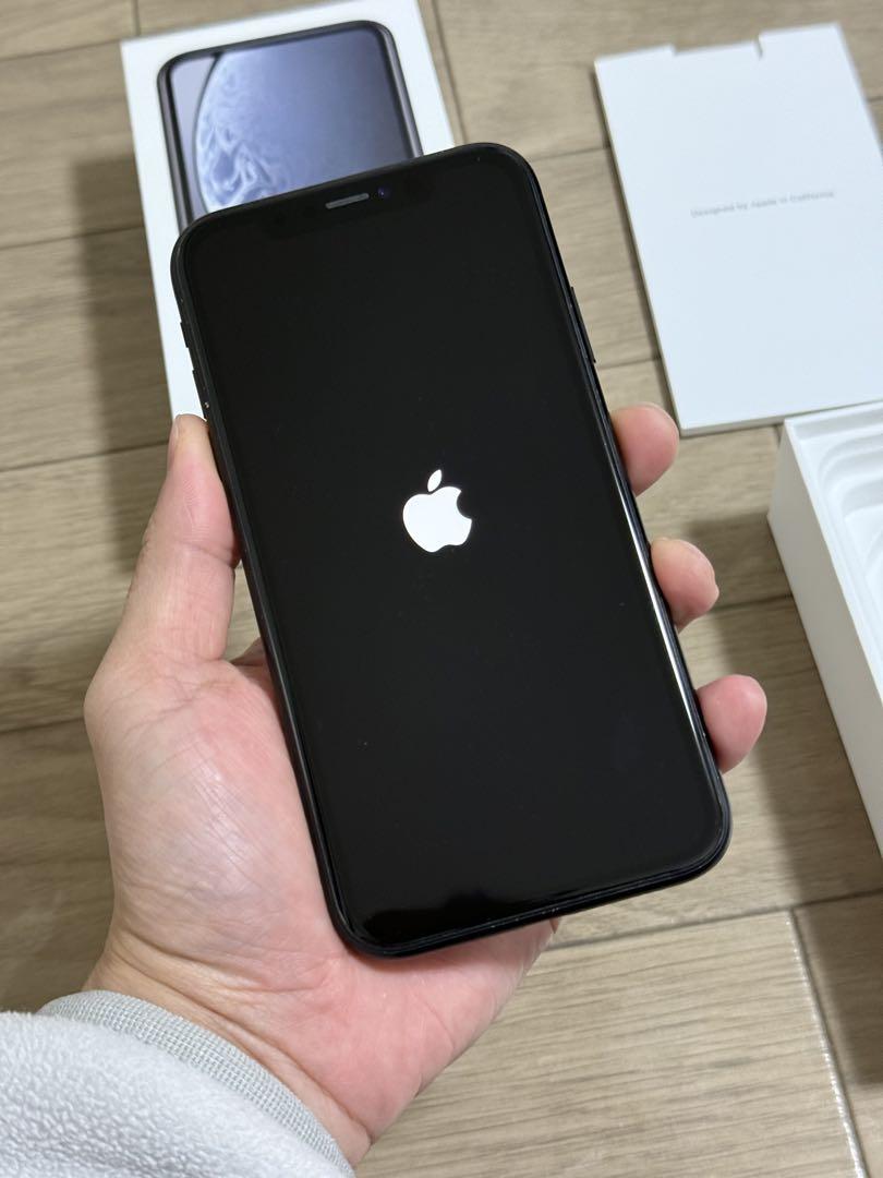 Apple iPhone XR ブラック sim free 128GB