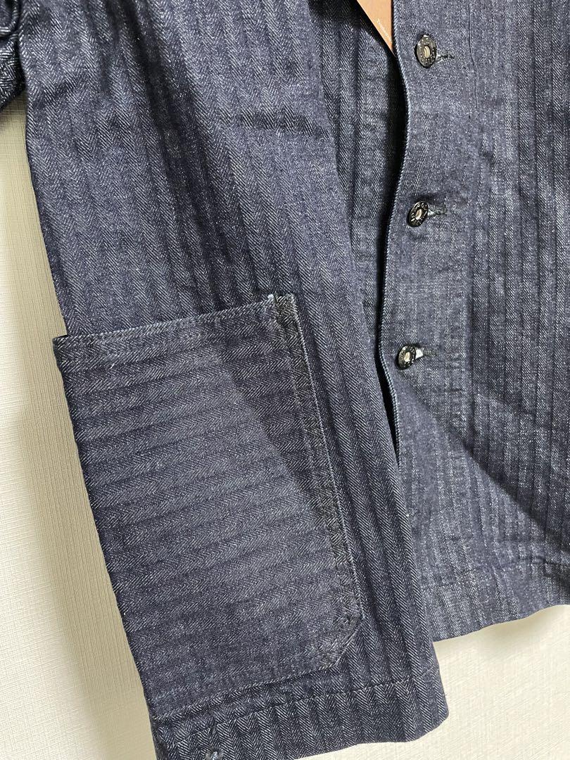 M ☆ Post O'Alls / NAVY-BLU ☆ Herringbone