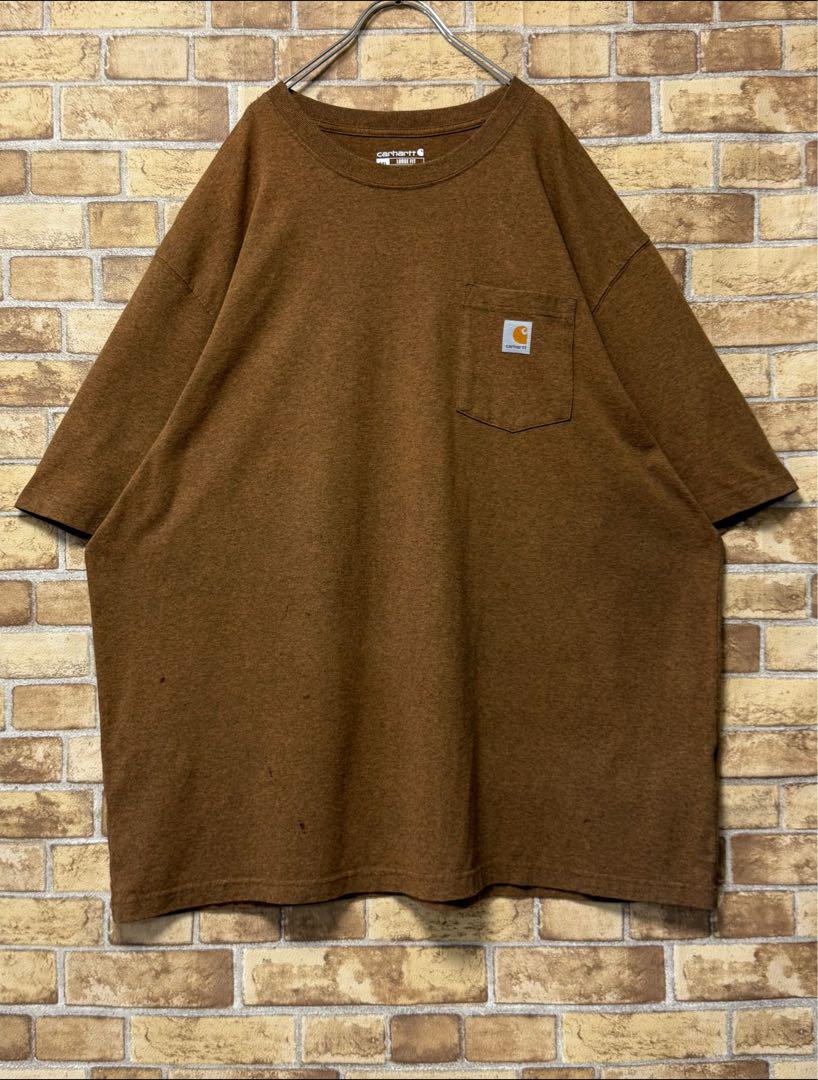 カーハート　Tシャツ　ビッグシルエット　ルーズフィット　ゆるだぼ　2XL