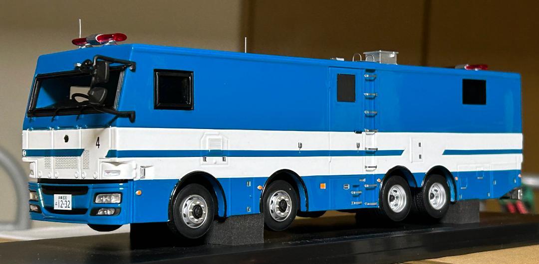 ミニカー 1/43 RaiS 三菱トラック 2012 警視庁機動隊放射線防護車