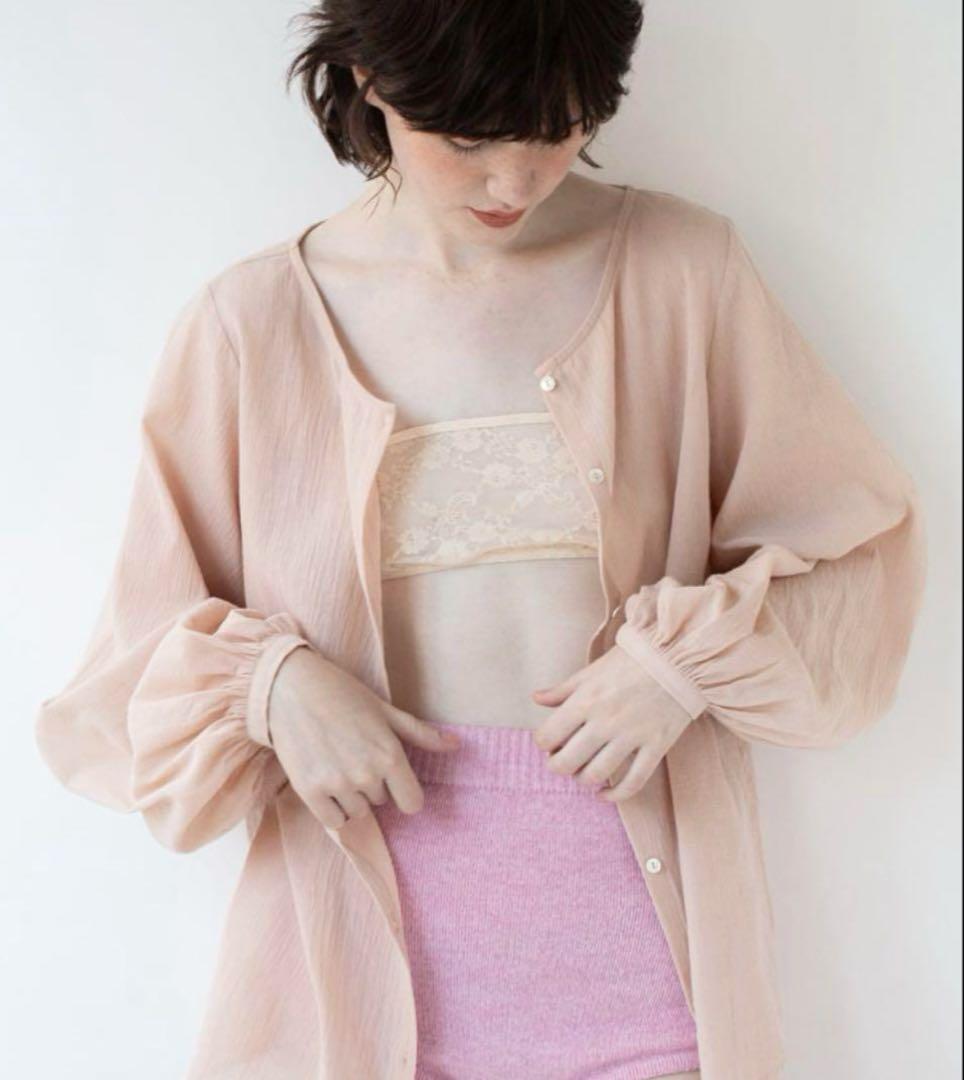rihka シアーブラウス シャトン sheer blouse / chaton