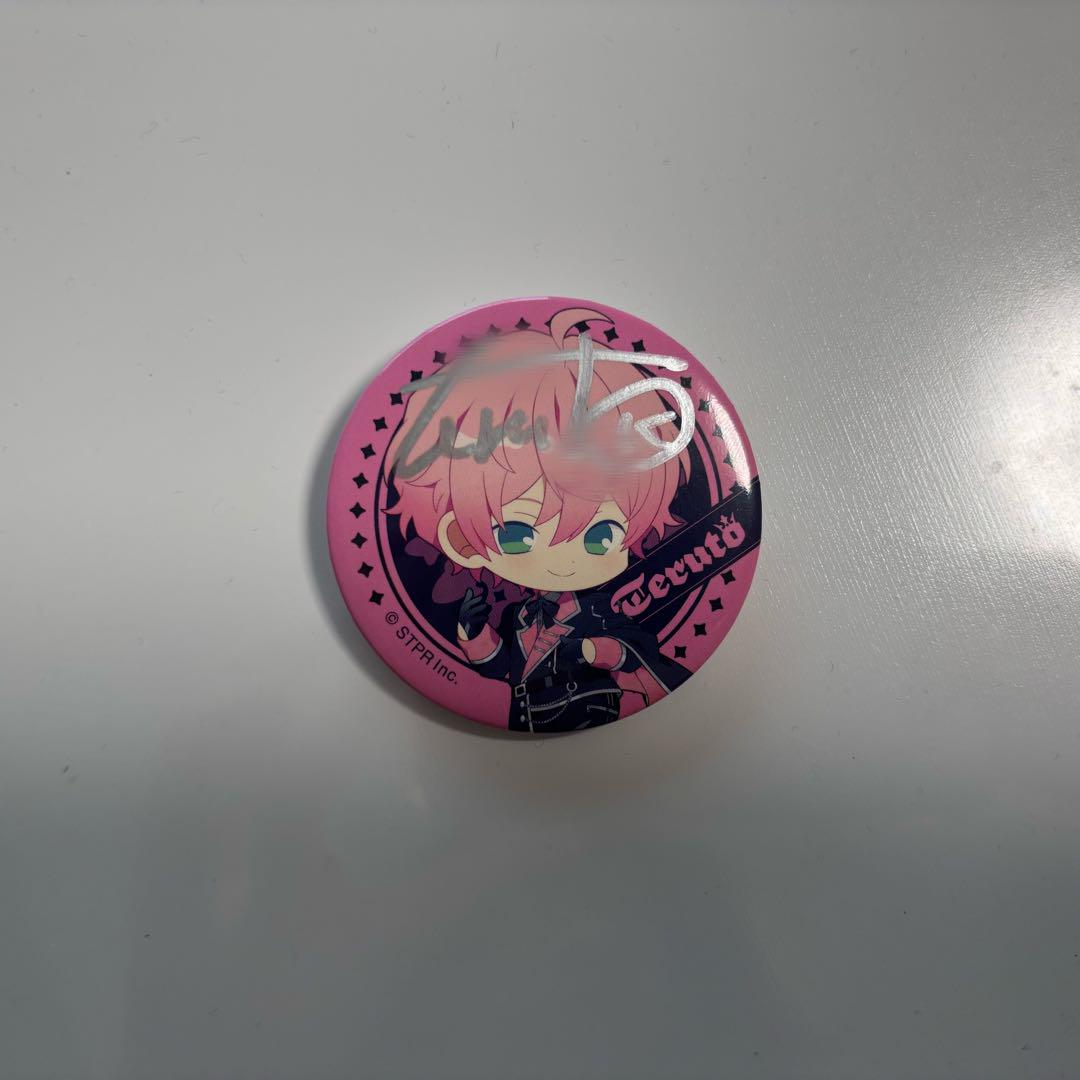 てるとくん サイン 缶バッジ てるとくん サイン 缶バッジ - メルカリ