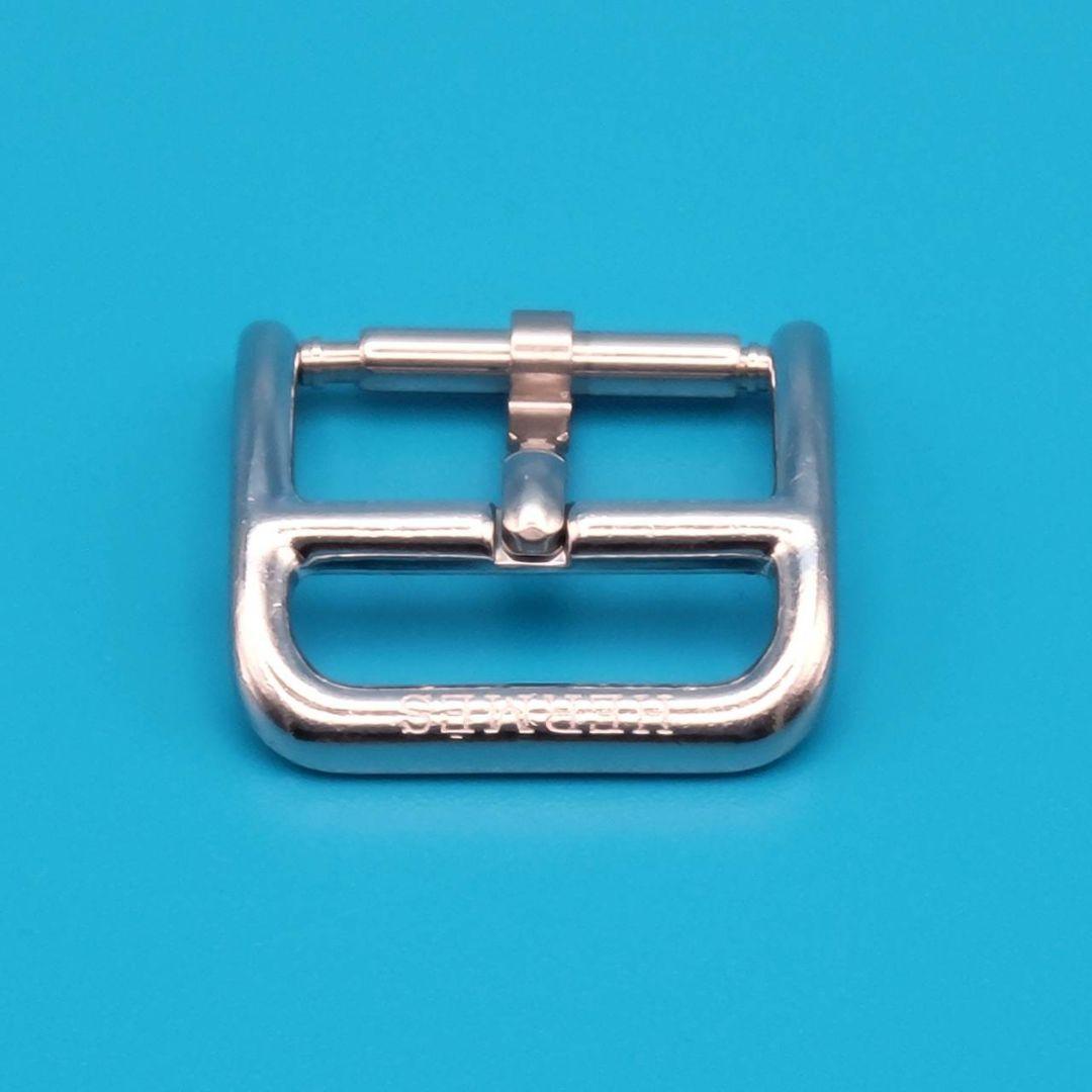 HERMES用品①【中古】エルメス 純正 幅14㎜尾錠 銀色 シルバー