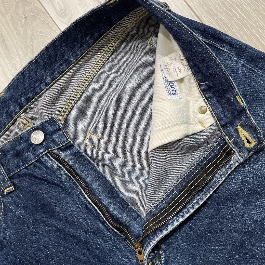 90s 裏原 日本製 DEVILOCK 赤耳 デニムパンツ W33 セルビッチ