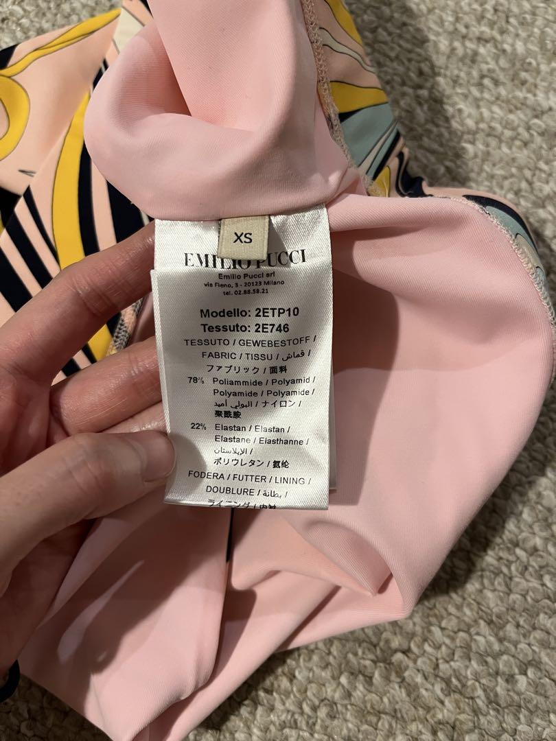 【お値下げ・新品未使用】EMILIO PUCCI マーブル模様 タンクトップ