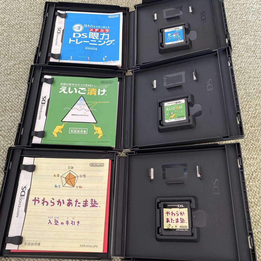 【6セット販売】ニンテンドーDS ゲームソフト　眼力トレ　頭の体操　英語漬けなど