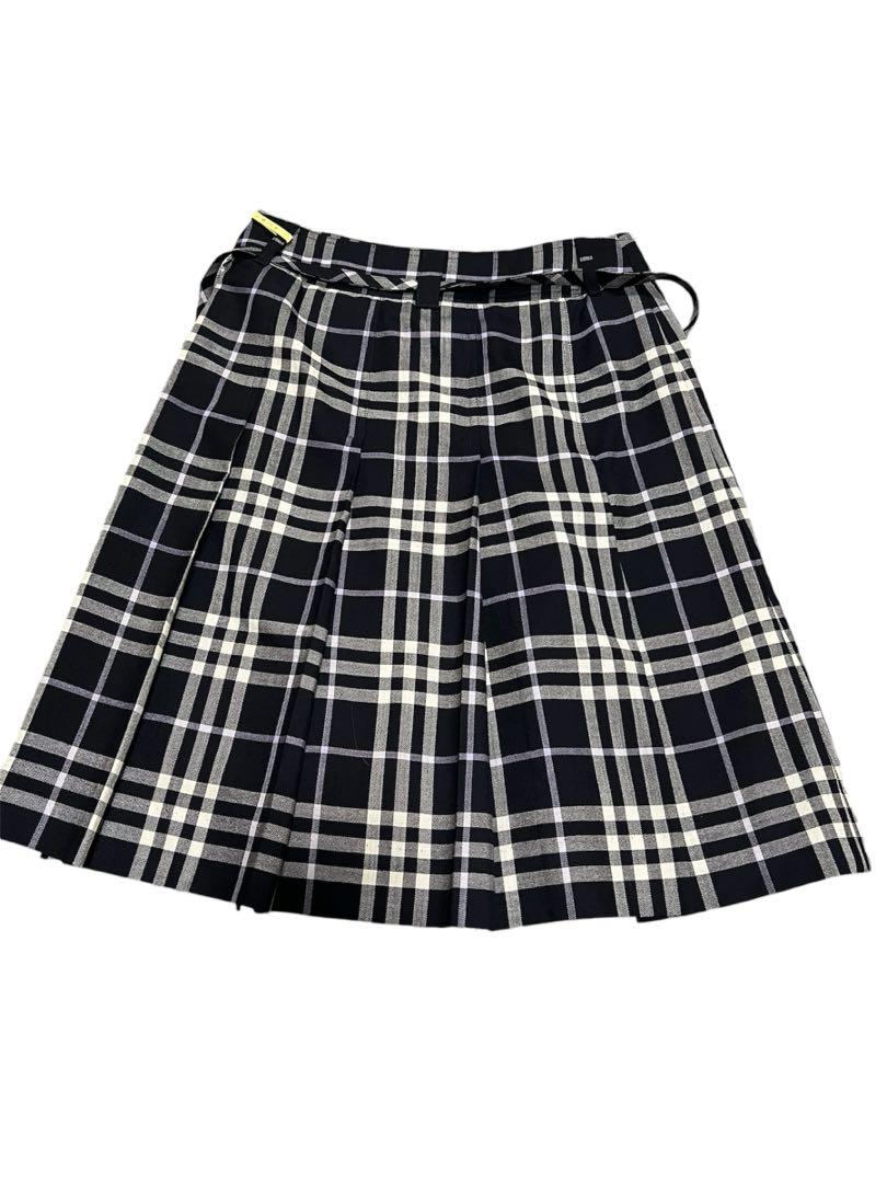 【美品】BURBERRY LONDON バーバリー チェック スカート　36