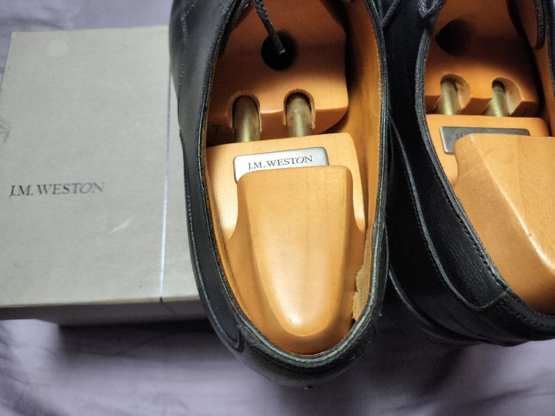 J.M. Weston ゴルフダービー ブラック Golf 641サイズ7/ D