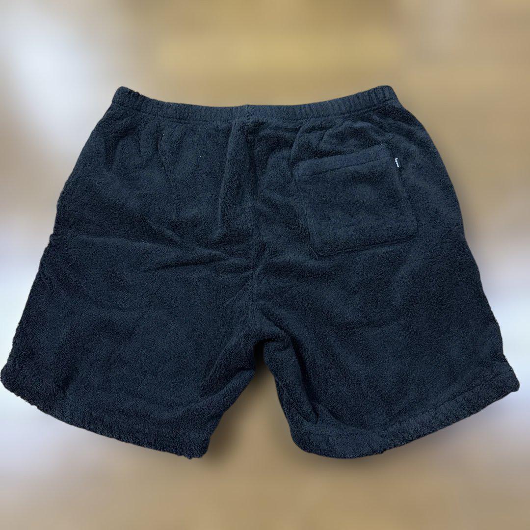 Supreme Terry Logo Short 黒　L