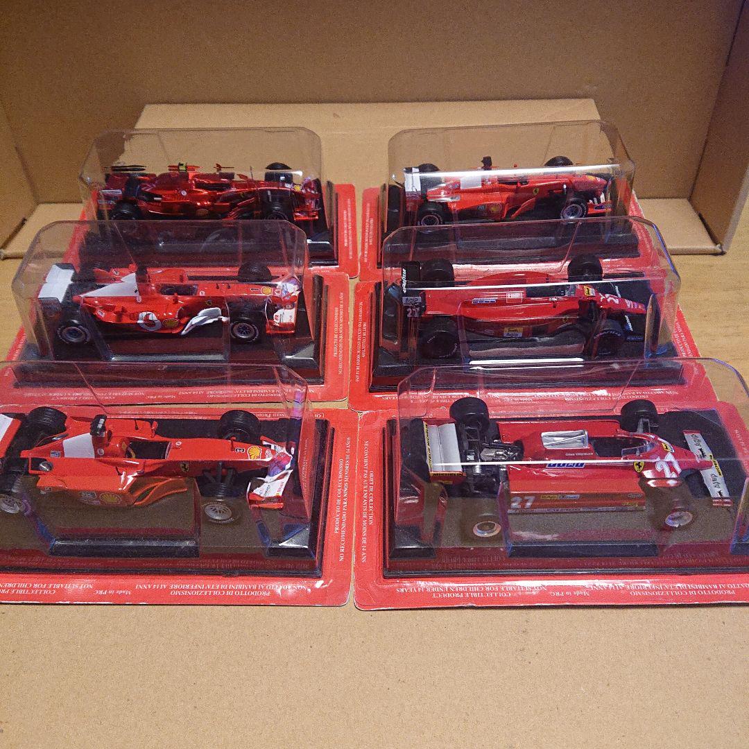 アシェット 1/43 フェラーリ F1 6台セット126CK /F2007等 アシェット 1/43 フェラーリ F1 6台セット126CK /F2007等 - メルカリ