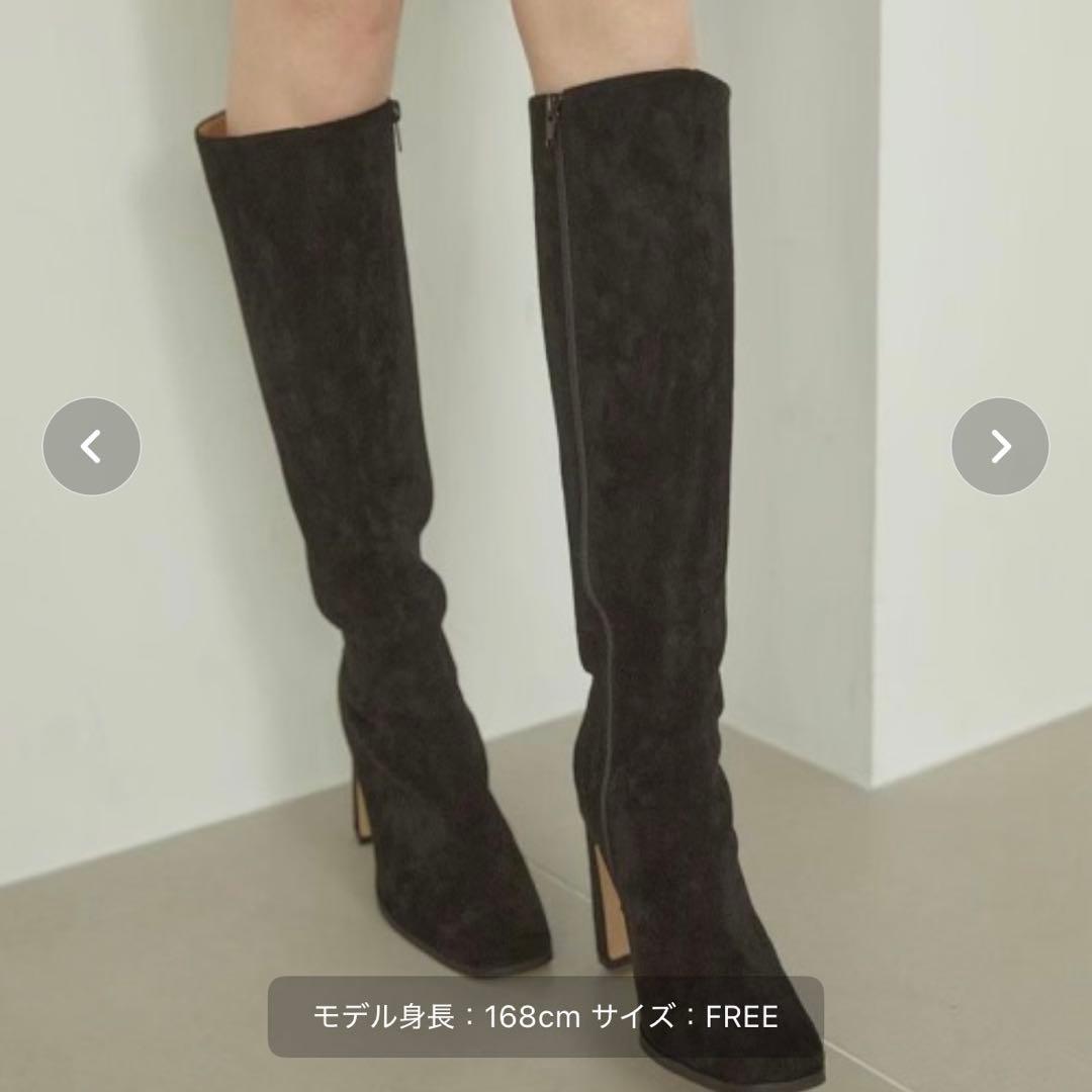 ACYM スエードロングブーツ