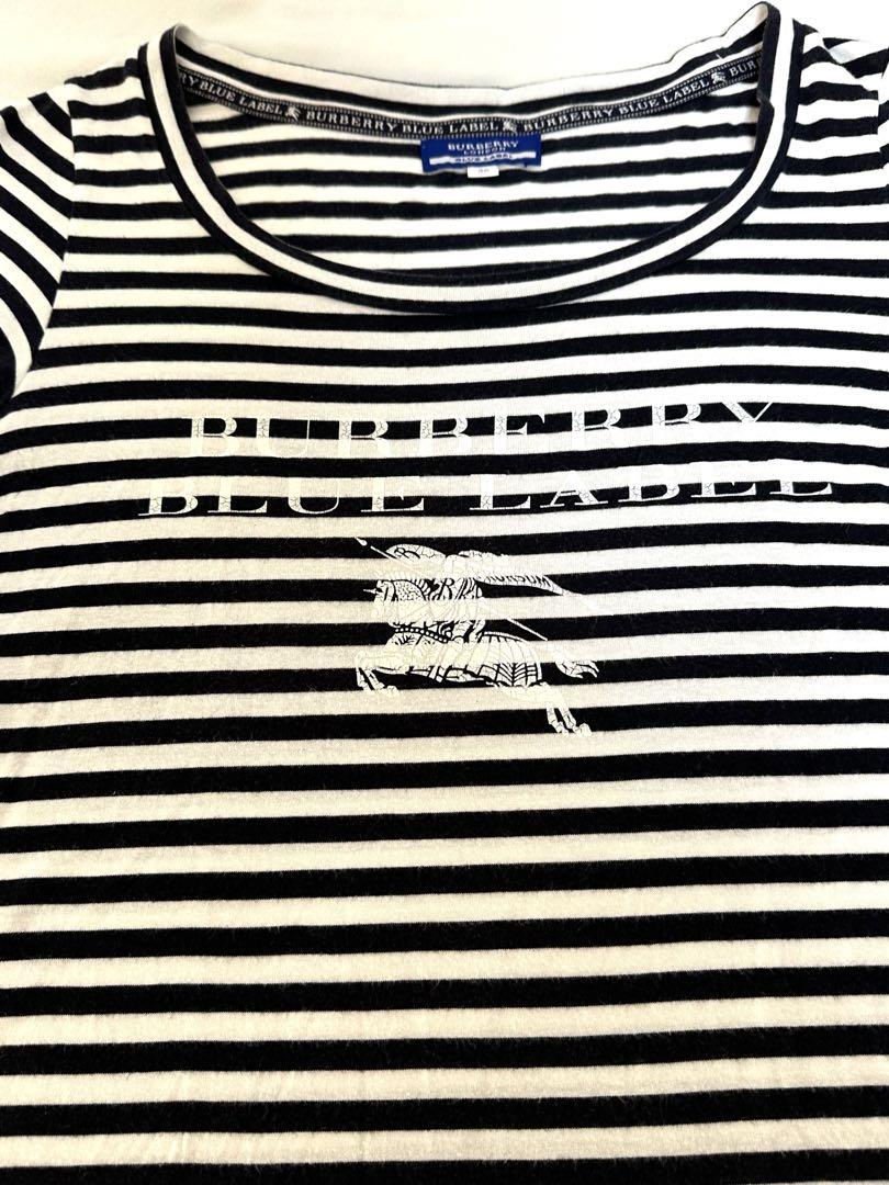 BURBERRY BLUE LABEL 半袖 Tシャツ 美品 - メルカリ