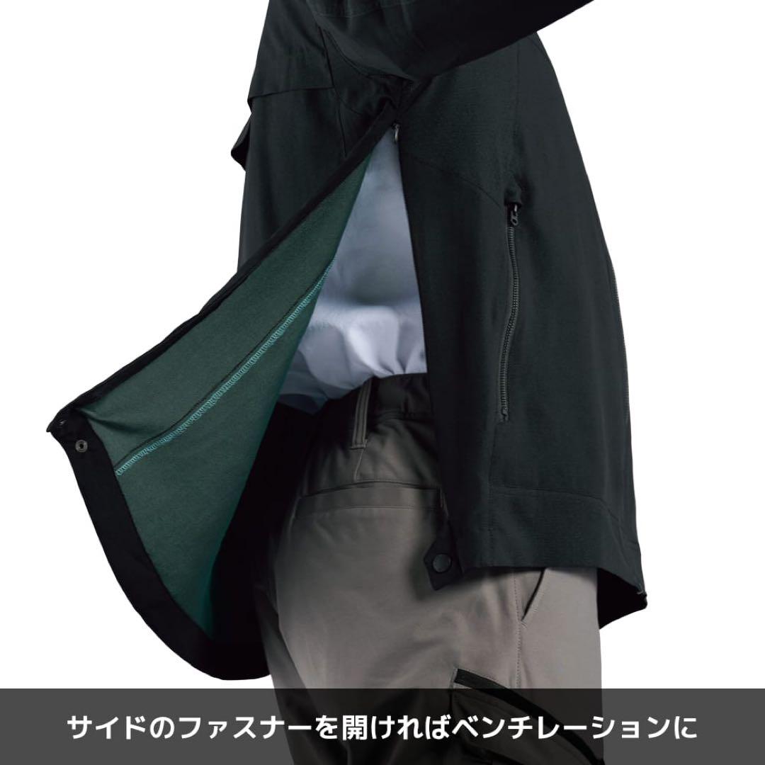 新品 2L エックスシェルター 暑熱ジャケット　セージグリーン　ワークマン