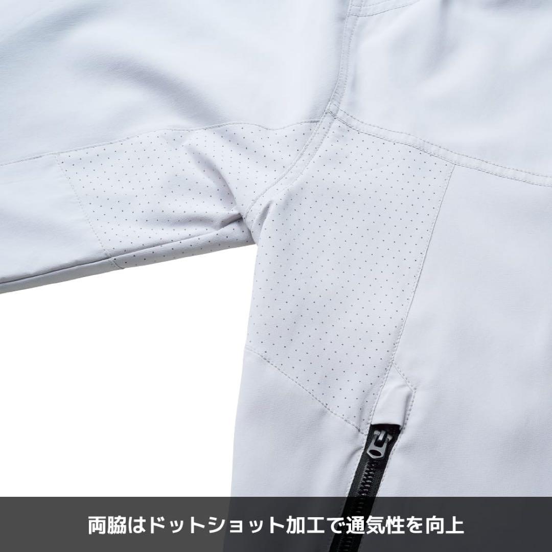 新品 2L エックスシェルター 暑熱ジャケット　セージグリーン　ワークマン