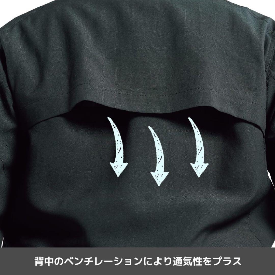 新品 2L エックスシェルター 暑熱ジャケット　セージグリーン　ワークマン