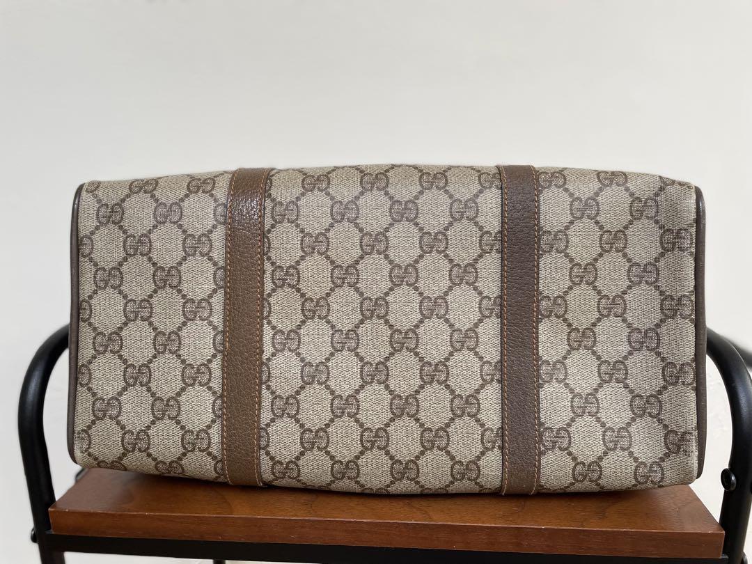 オールドGucci ボストンバッグ GGパターン
