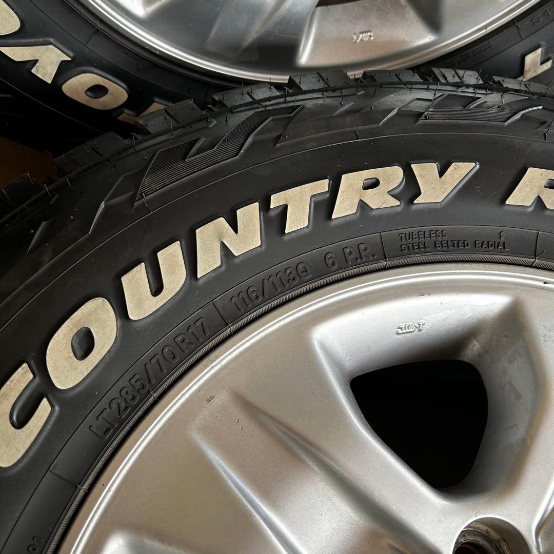 タイヤホイールセットやや傷や汚れあり