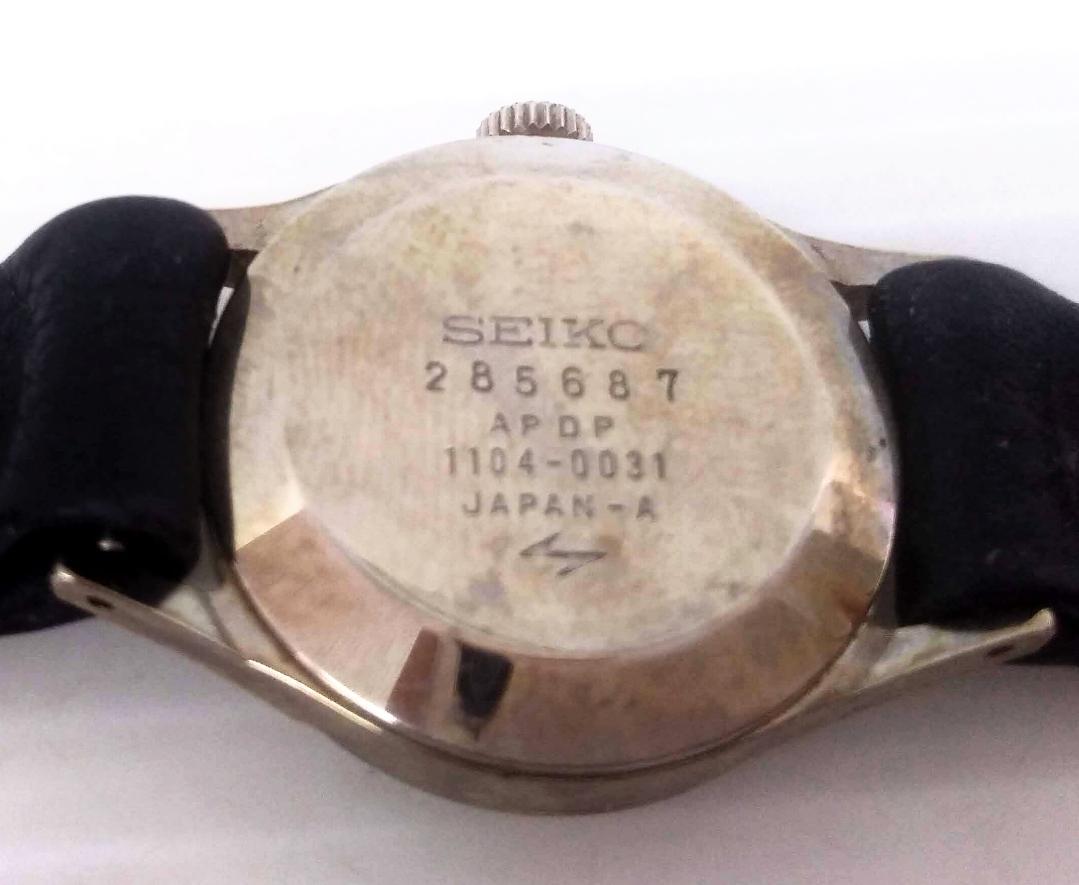 SEIKO 腕時計●1104-0031●手巻き●21石●腕回り13.5~17cm