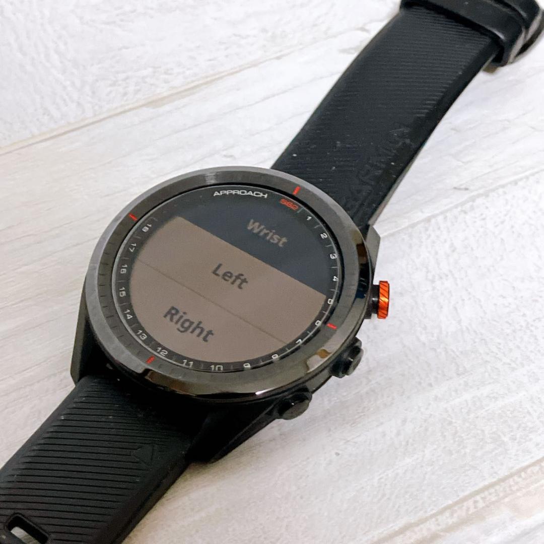 GARMIN APPROACH S62 ブラック GPSゴルフナビ 腕時計 美品