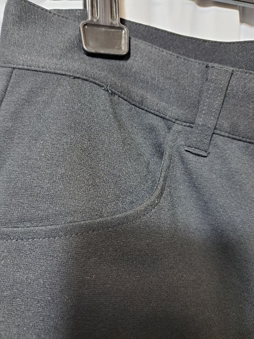 未使用　glamb　テーパード　スウェットパンツ　クロップド　チャコール