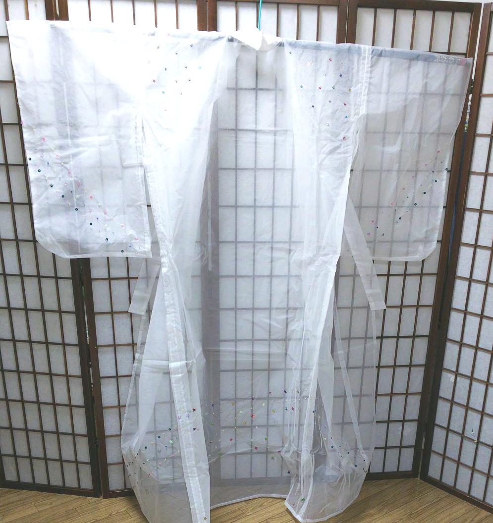 シースルー 打掛 かつぎ 掛仕立 中古