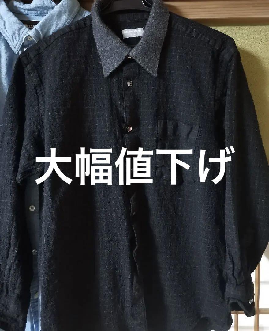 COMME des GARCONS　黒　シャツ　冬　値下げ