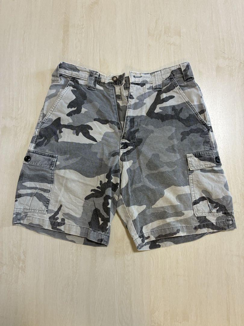 希少 old stussy ステューシー 迷彩ショーツ - メルカリ